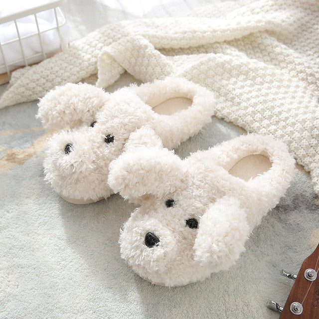 Phoebeline - Pantoufles en peluche luxueuses et douillettes pour dames