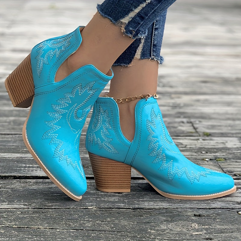 RetroVibe | Bottines à talon aiguille pour femmes