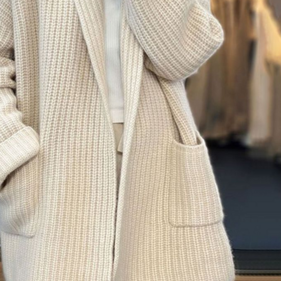 Céleste | Gilet Long avec Tissu Doux et Confortable pour Femmes