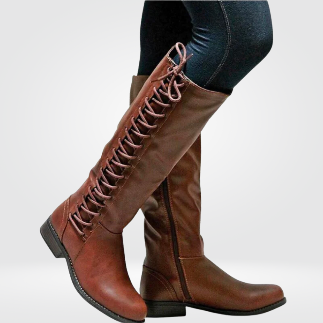 Nina | Bottes hautes luxueuses et confortables pour un style ultime