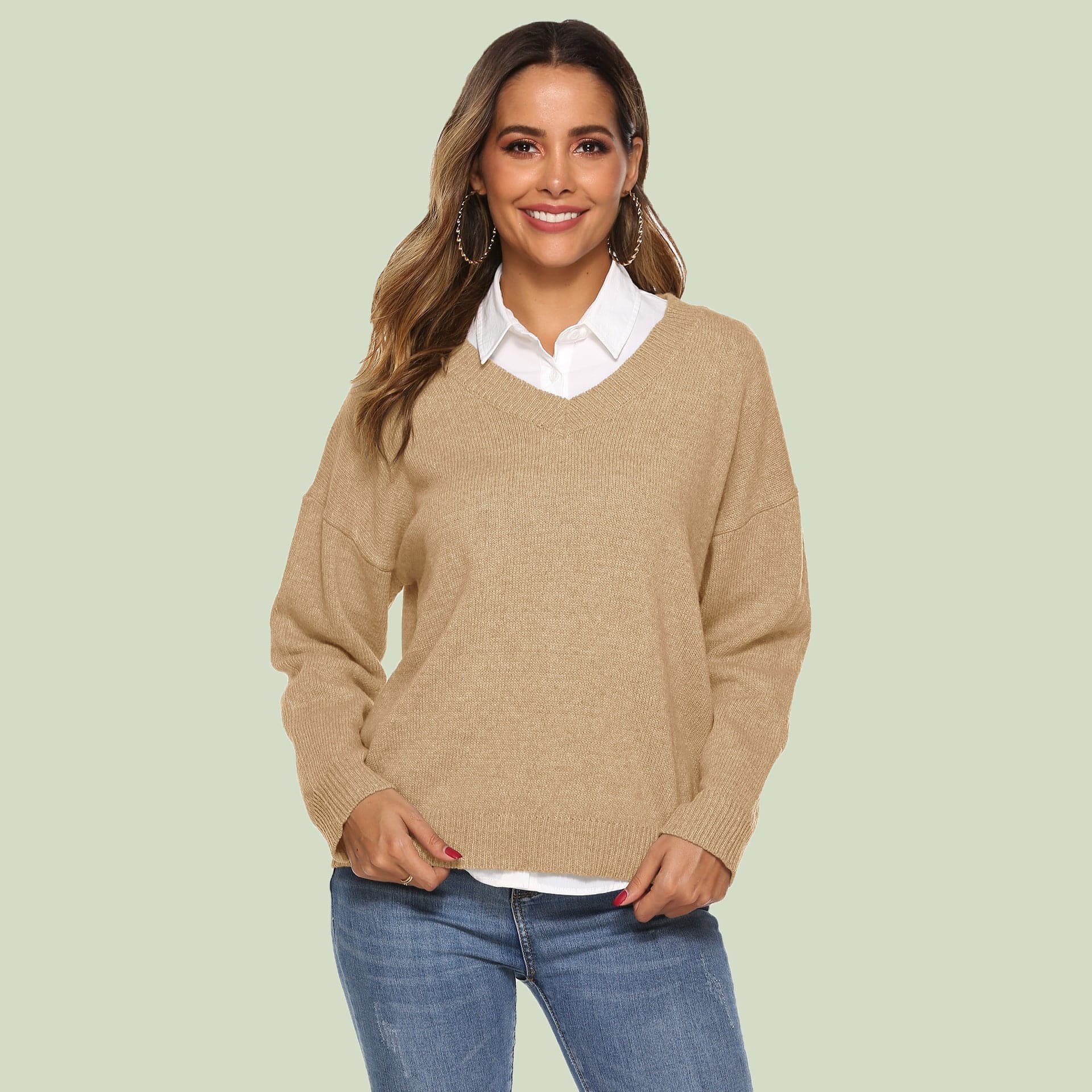 Callie - Sweat-shirt à la mode en plusieurs couleurs