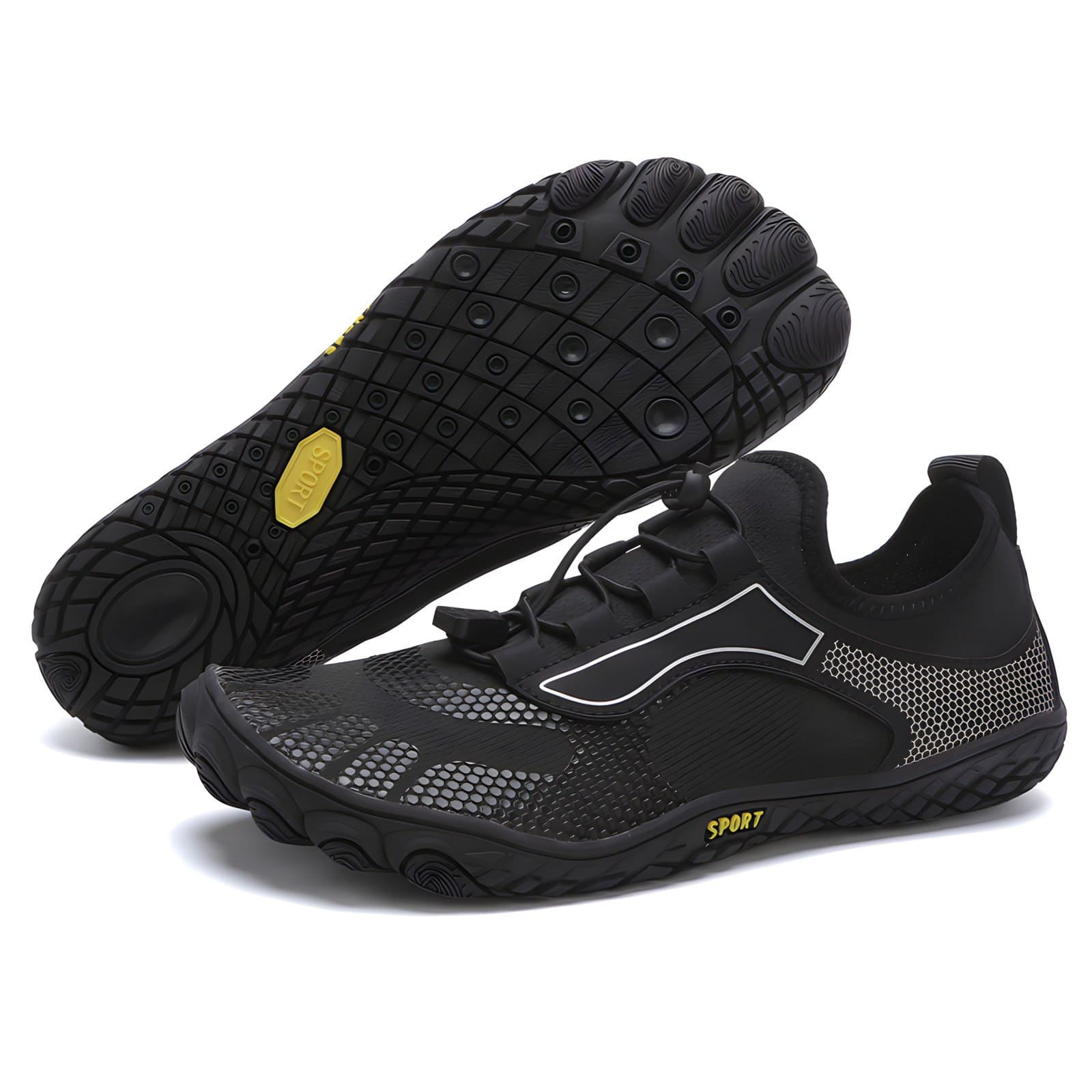 Alpha™ Chaussures pieds nus avec protection antidérapante.