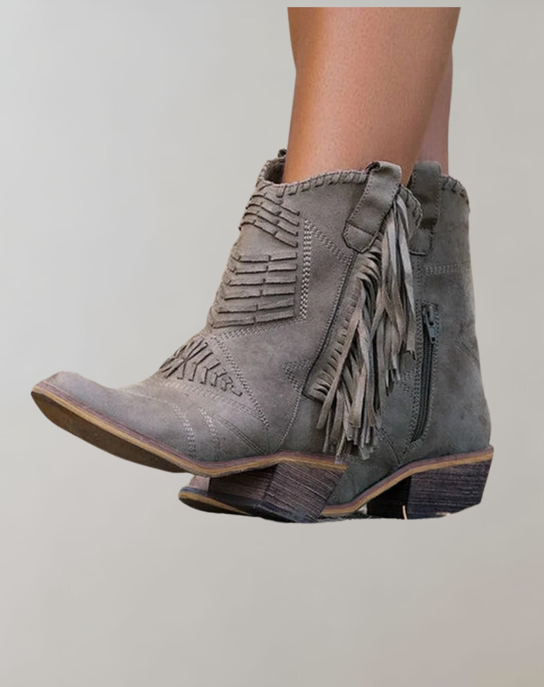 Karlene | Bottes à franges Western Cowgirl