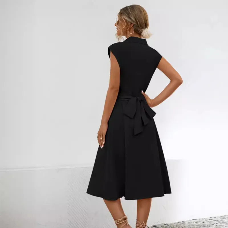 Céleste | Robe Boutonnée avec Style Élégant et Tissu Confortable pour Femmes