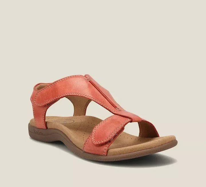 Bellevo | Sandal Orthopédique de Luxe avec Design à Brides en T et Soutien de la Voûte Plantaire - Confort Absolu pour Soulager la Fasciite Plantaire