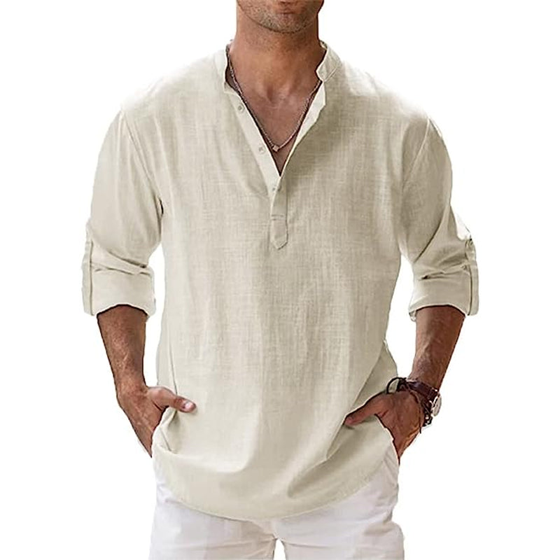 Bellevo | Chemise en lin élégante pour hommes