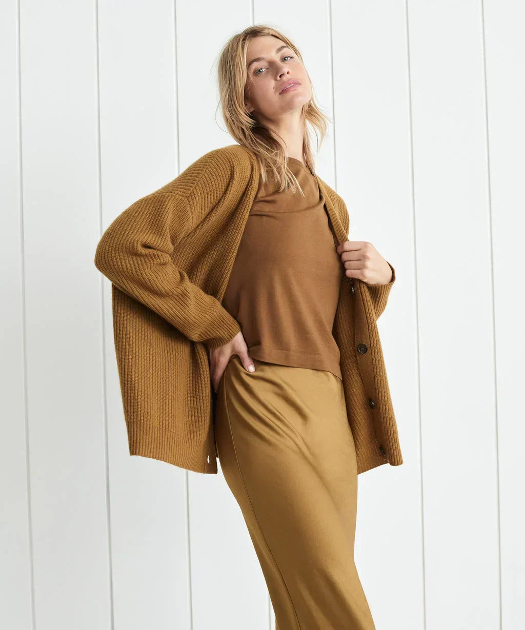 Araceli | Cardigan Long Pour Femme | Chaud