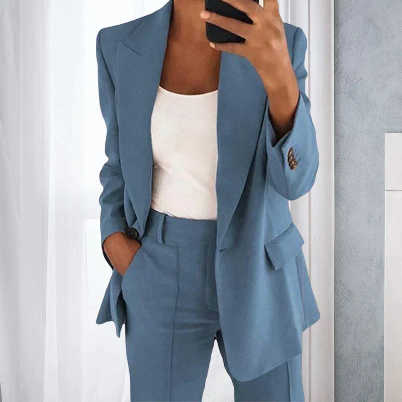 Céleste | Ensemble Blazer et Pantalon avec Confort Absolu et Élégance pour Femmes