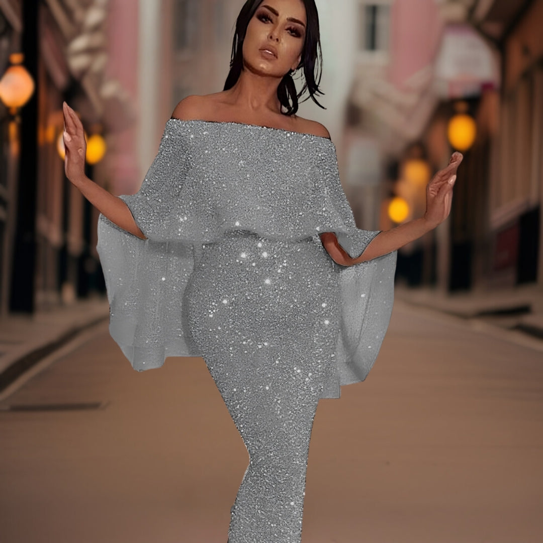 Elysia | Robe de soirée avec Silhouette A-ligne et Tissu de Haute Qualité pour Femmes