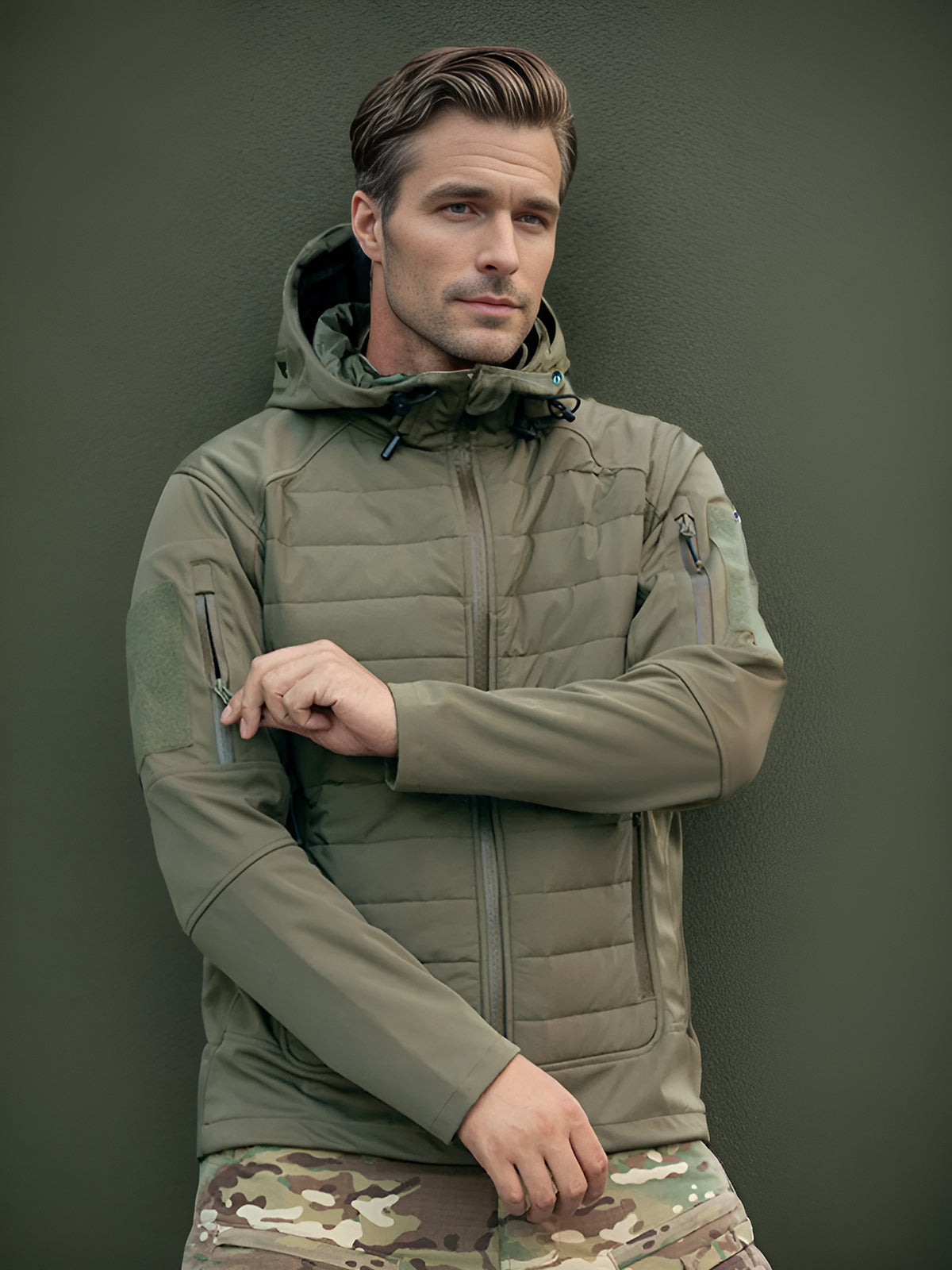 Arctique | Veste Tactique Isolée avec Isolation Efficace et Respirabilité pour Hommes