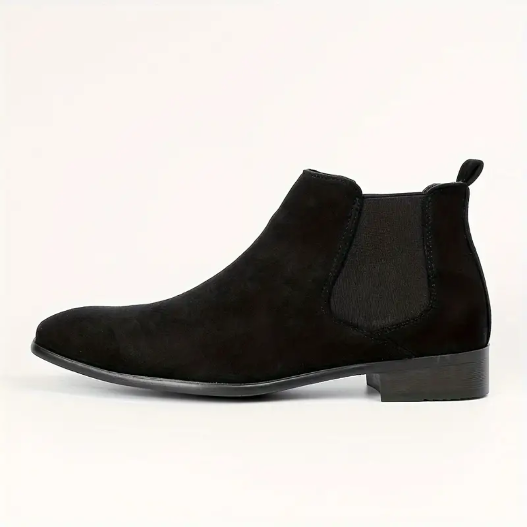 Alaric | Bottes Chelsea en Daim avec Style Intemporel et Construction Durable pour Hommes