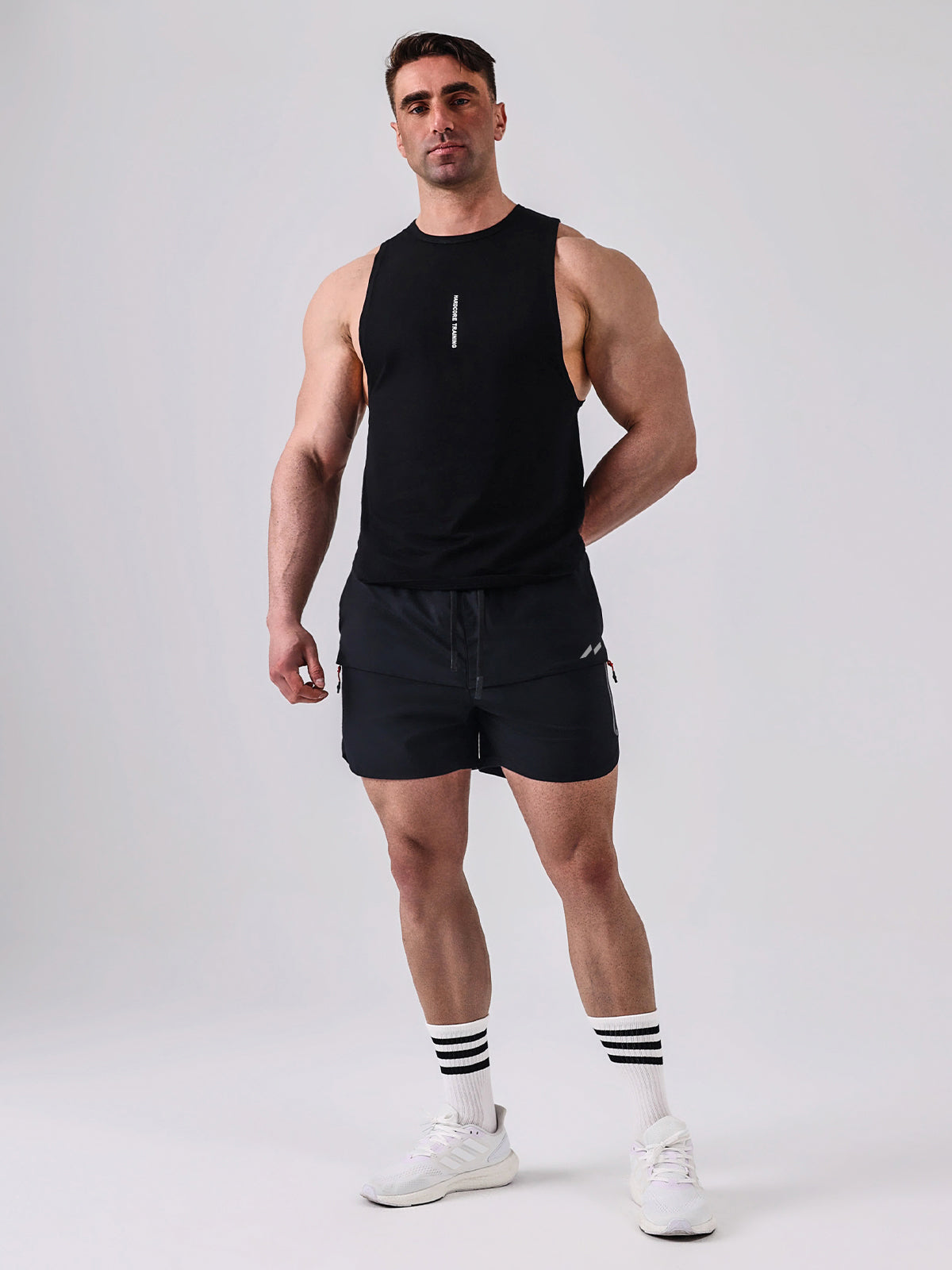 Axel | Short de Sport avec Tissu Élastique et Évacuation de l'Humidité pour Hommes