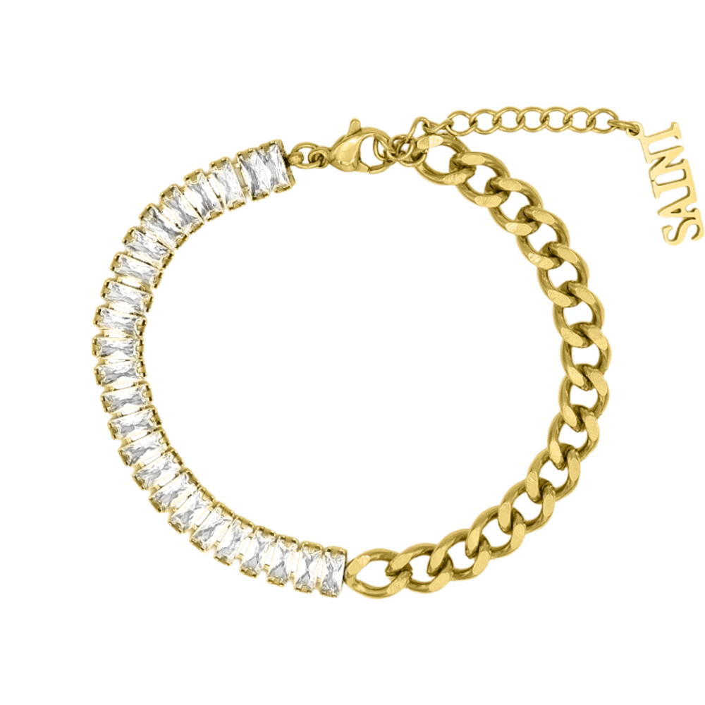 Céleste | Bracelet Casual avec Plaqué Or 14 Carats et Résistance à l'Eau pour Femmes