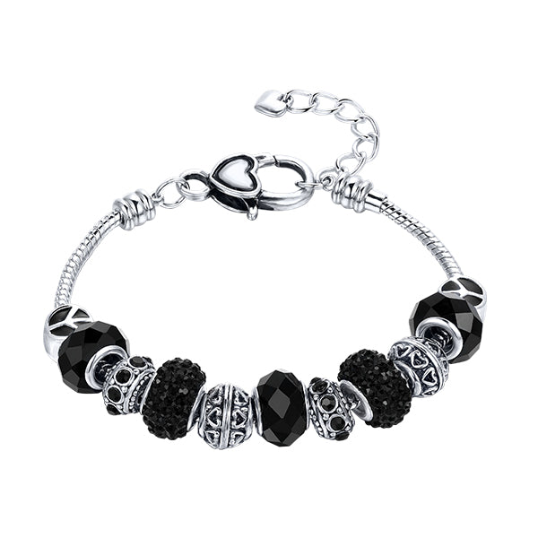 Bracelet Charms orné de cristaux de Bohême - Livraison offerte