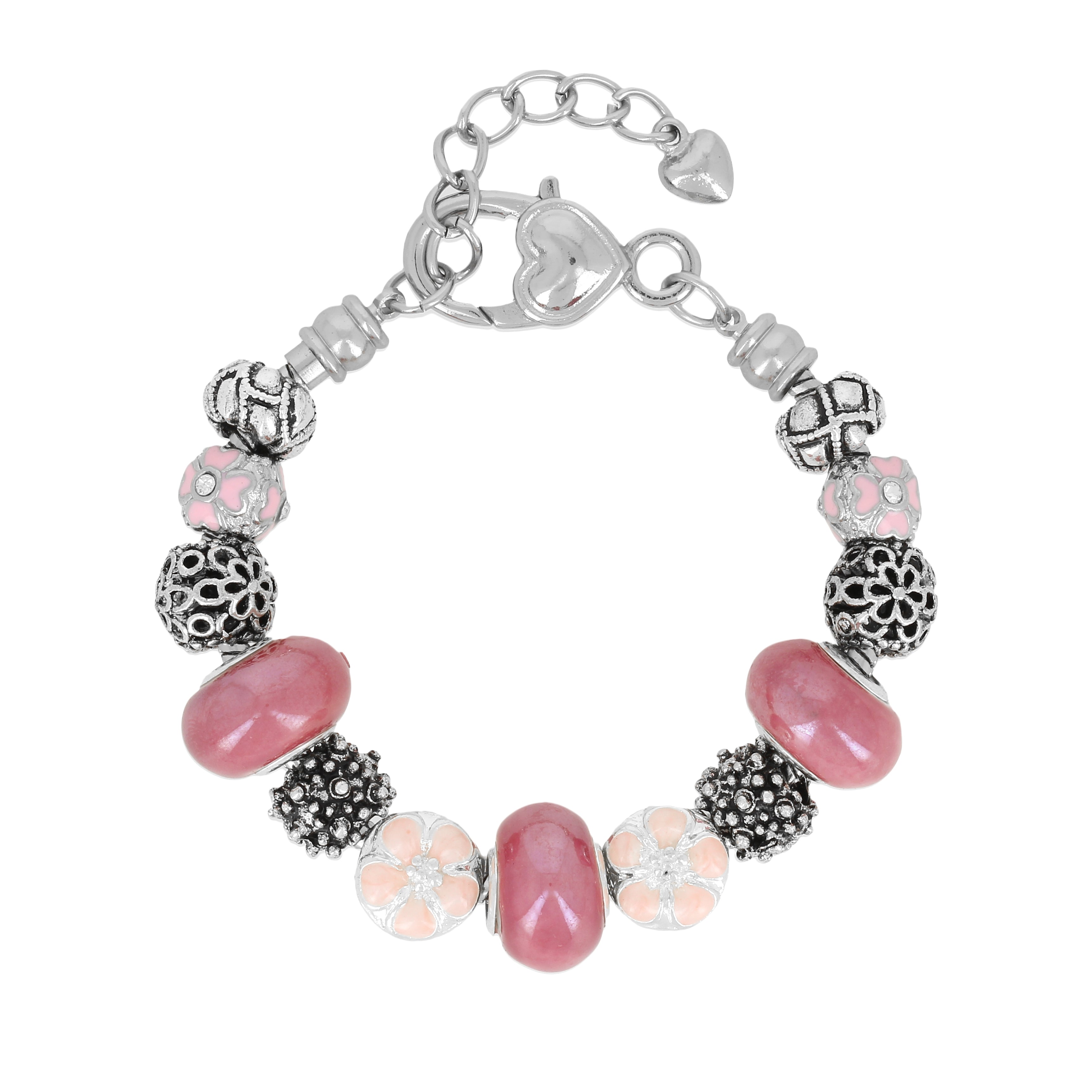 Bracelet Charms orné de cristaux de Bohême - Livraison offerte