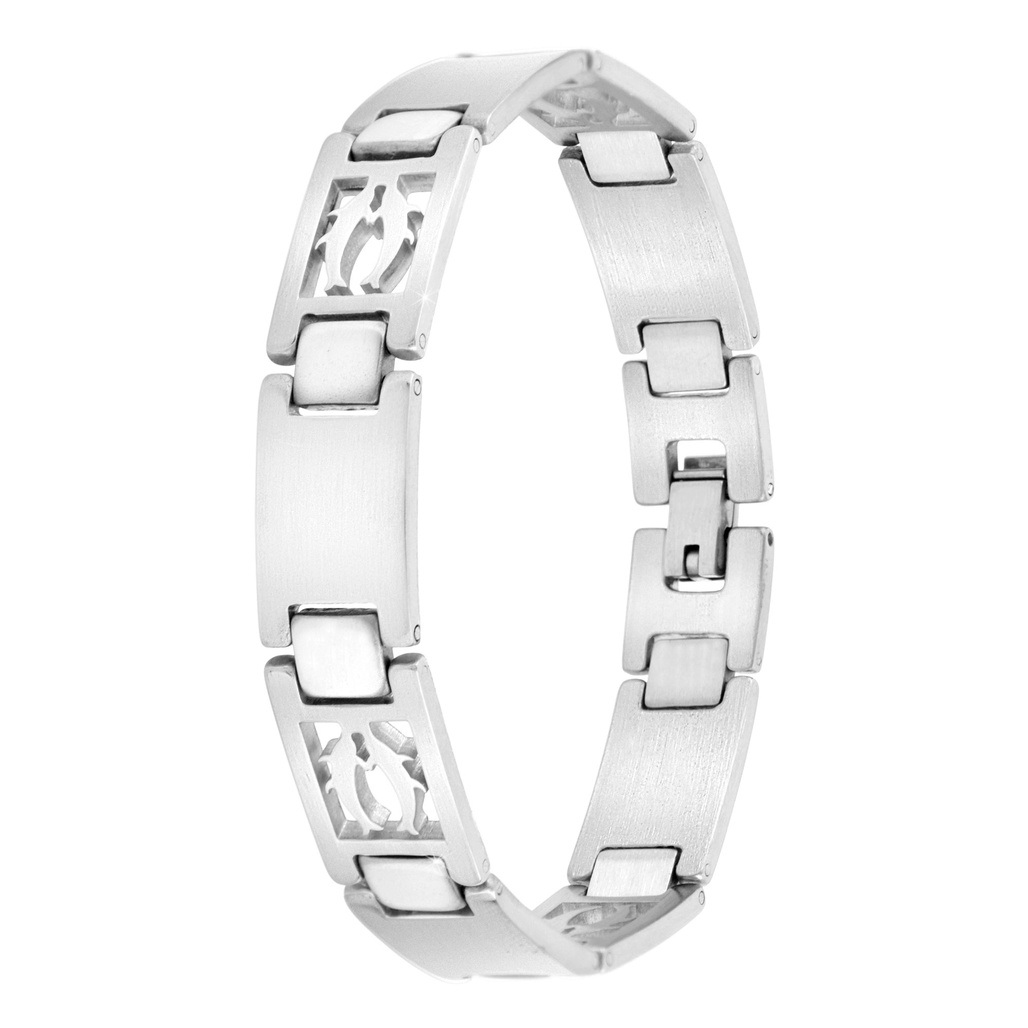 Bracelet homme Signe du Zodiaque en acier inoxydable - Livraison Offerte