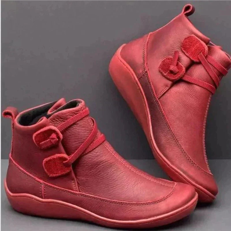 Lunaire | Bottines avec Design Hivernal Imperméable et Semelle Adaptative pour Femmes