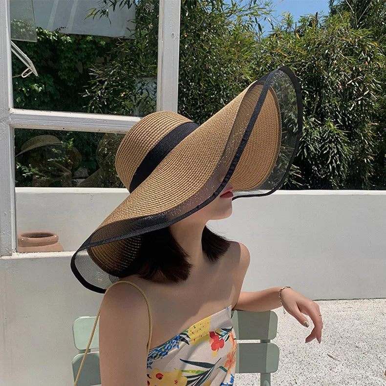 Soleil | Chapeau de paille avec Style Élégant et Confort Respirant pour les Femmes