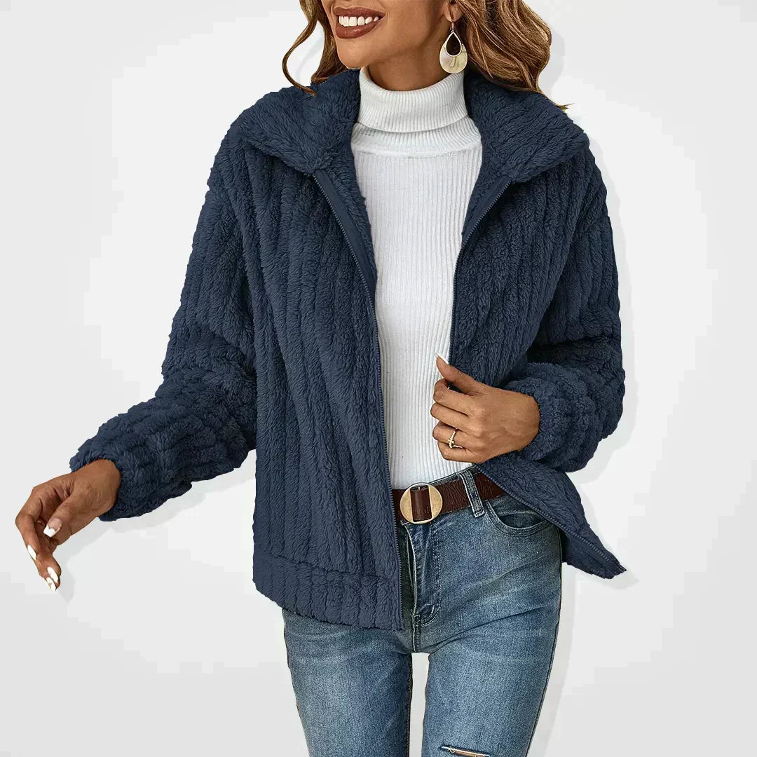 Victoria - Cardigan en Duvet Confortable