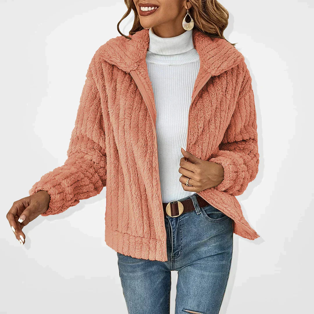 Victoria - Cardigan en Duvet Confortable