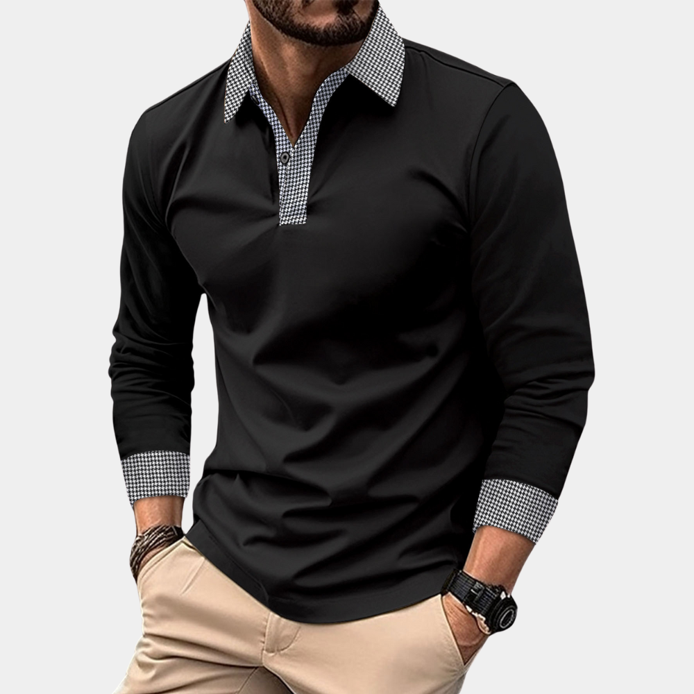 Bellevo |  Chemise pour homme à manches longues décontractée