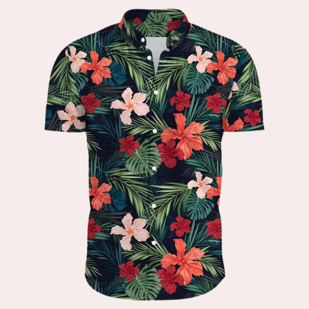 Bellevo | Chemise Hawaïenne Colorée et Tendance pour Homme