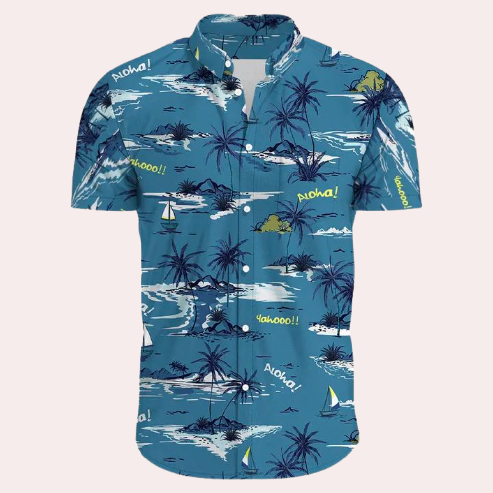 Bellevo | Chemise Hawaïenne Colorée et Tendance pour Homme