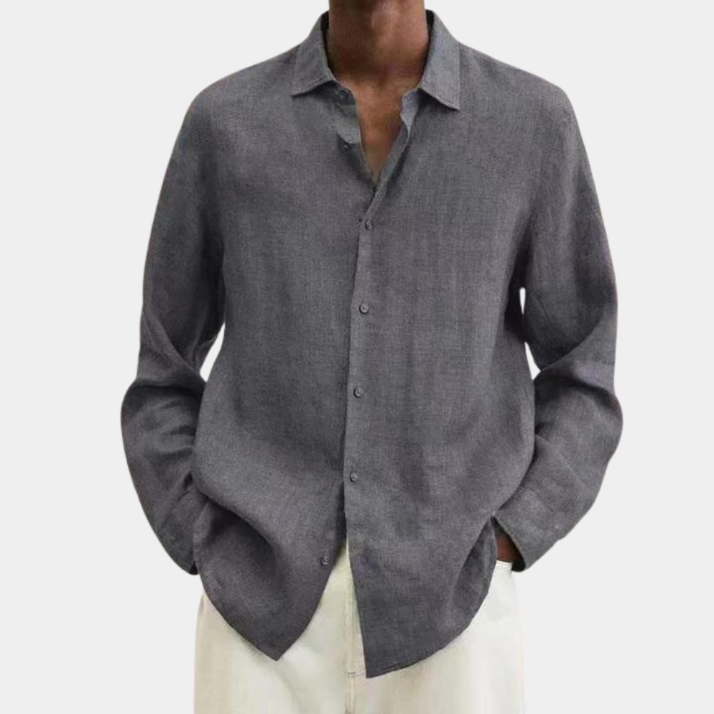 Bellevo | Chemise Homme à Manches Longues et Décontractée