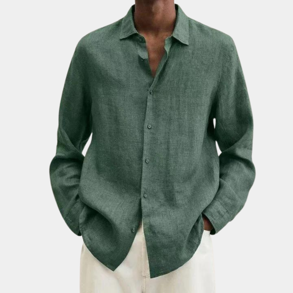 Bellevo | Chemise Homme à Manches Longues et Décontractée