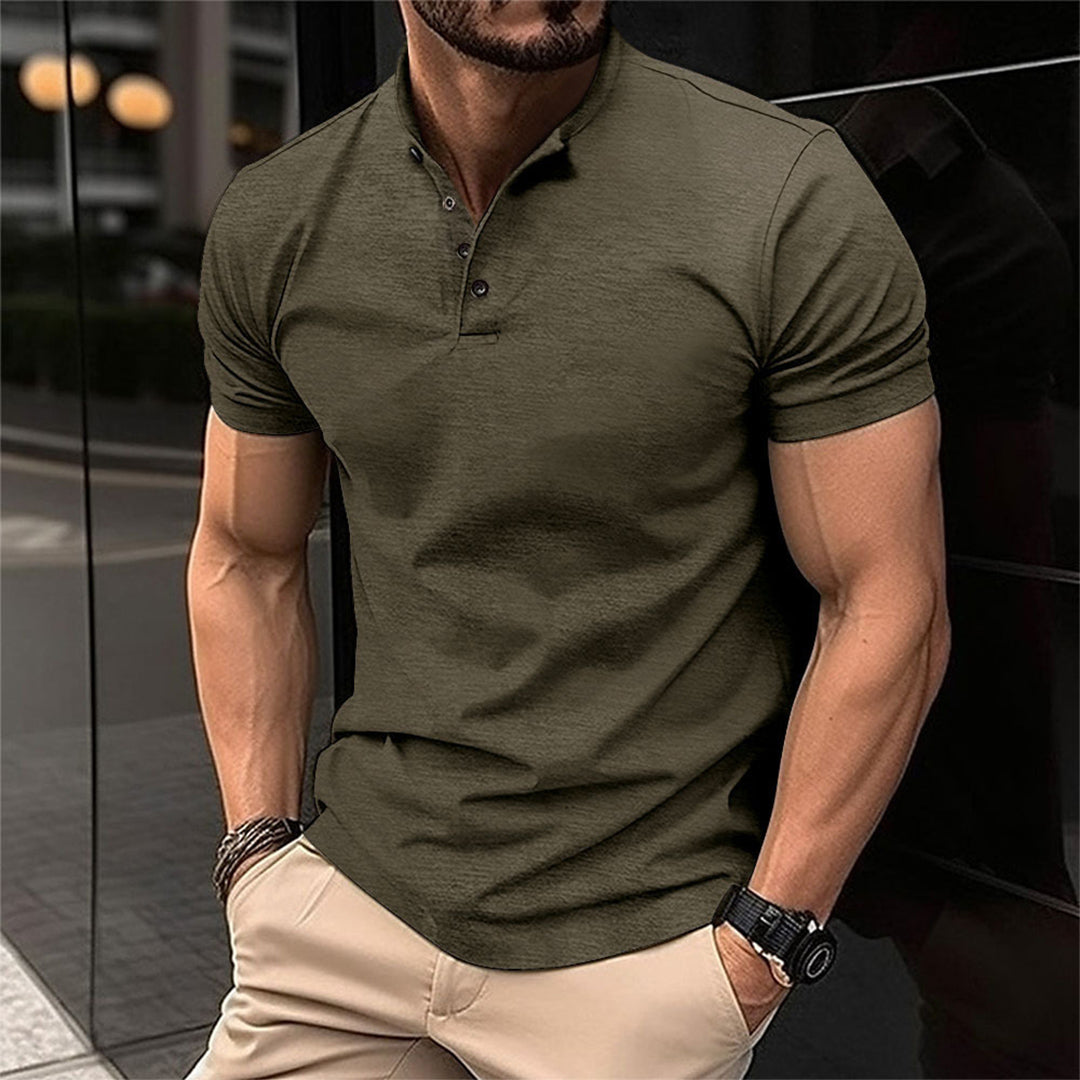 Chemise homme de couleur unie