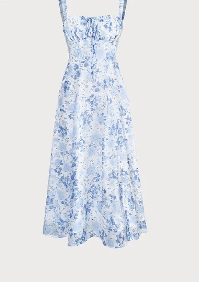 Célestine | Robe avec Imprimé Floral et Tissu de Haute Qualité pour Femmes