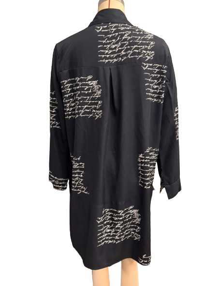 Chemise imprimée de style banlieusard