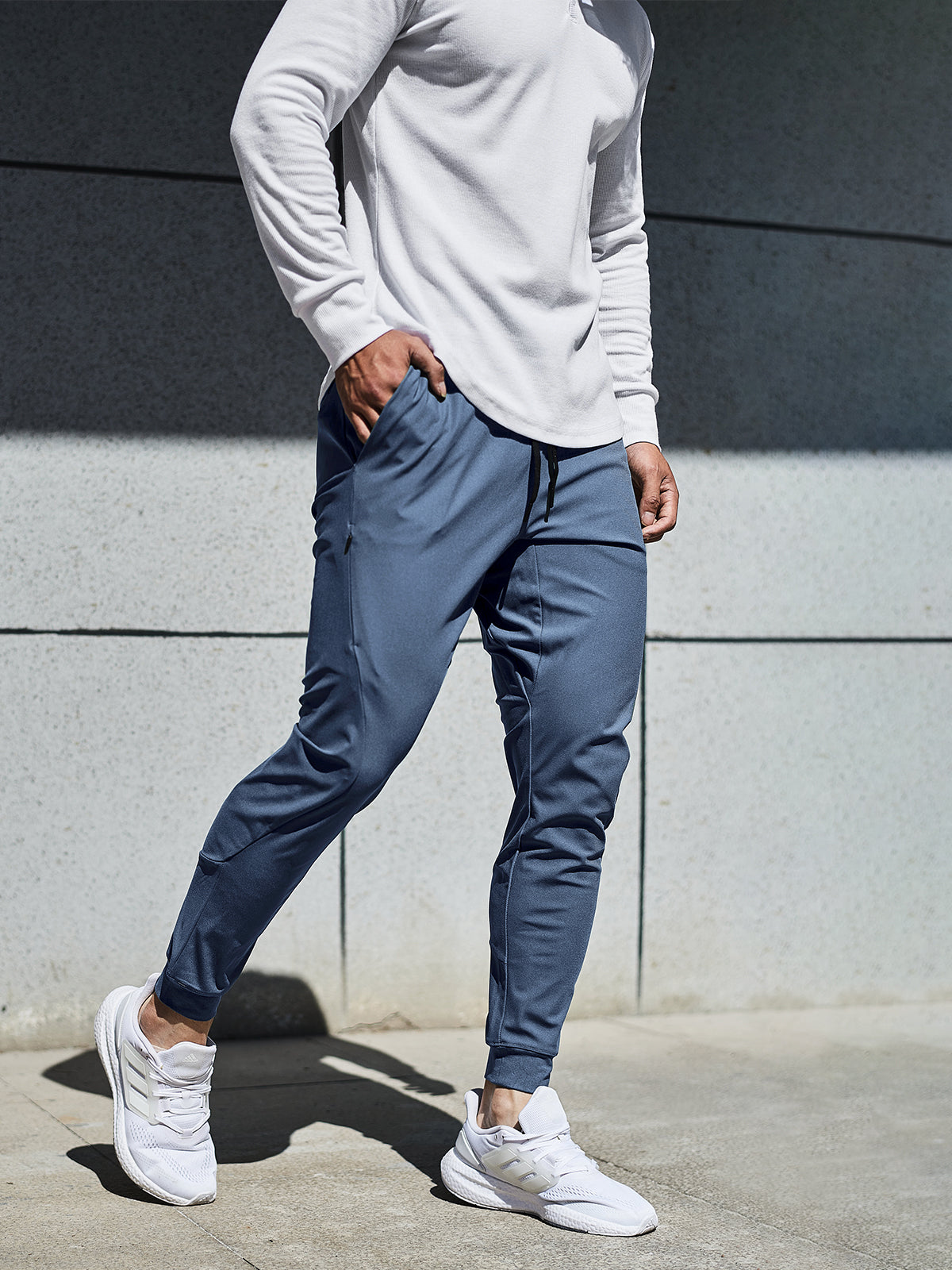 Aiden | Pantalon de Jogging avec Tissu Extensible et Poignets Élastiques pour Hommes