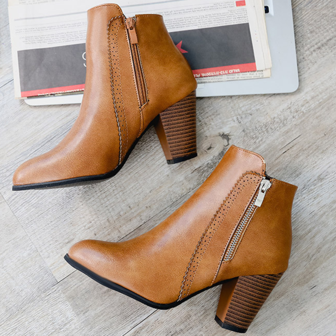 Céleste | Bottines à talons hauts avec Élégance Intemporelle et Confort pour Femmes