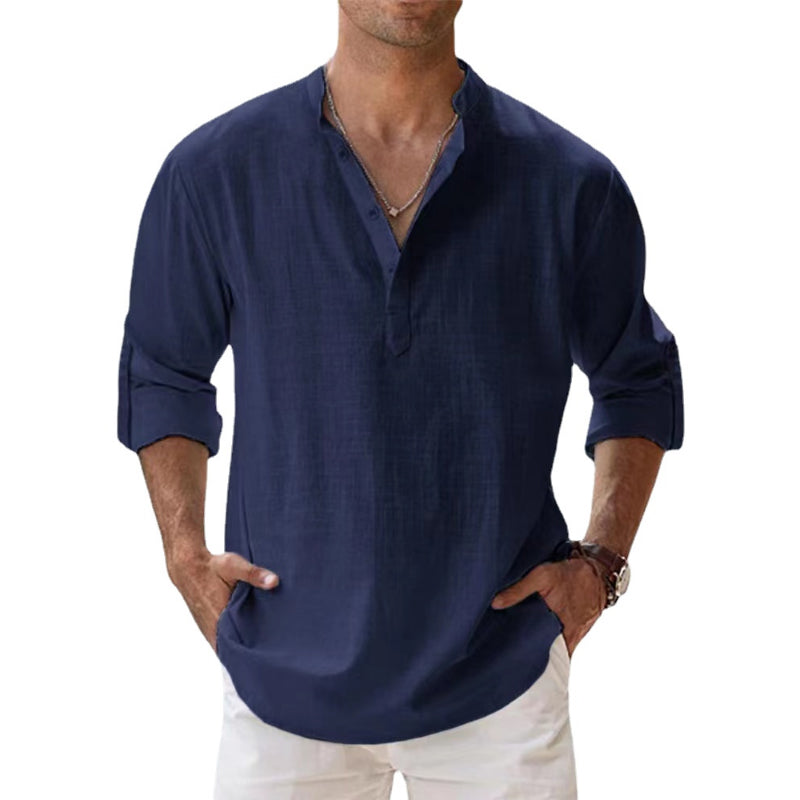 Bellevo | Chemise en lin élégante pour hommes