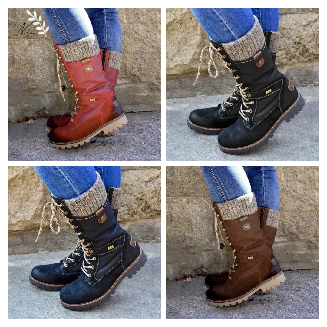 Mieke - Talons bas antidérapants élégants