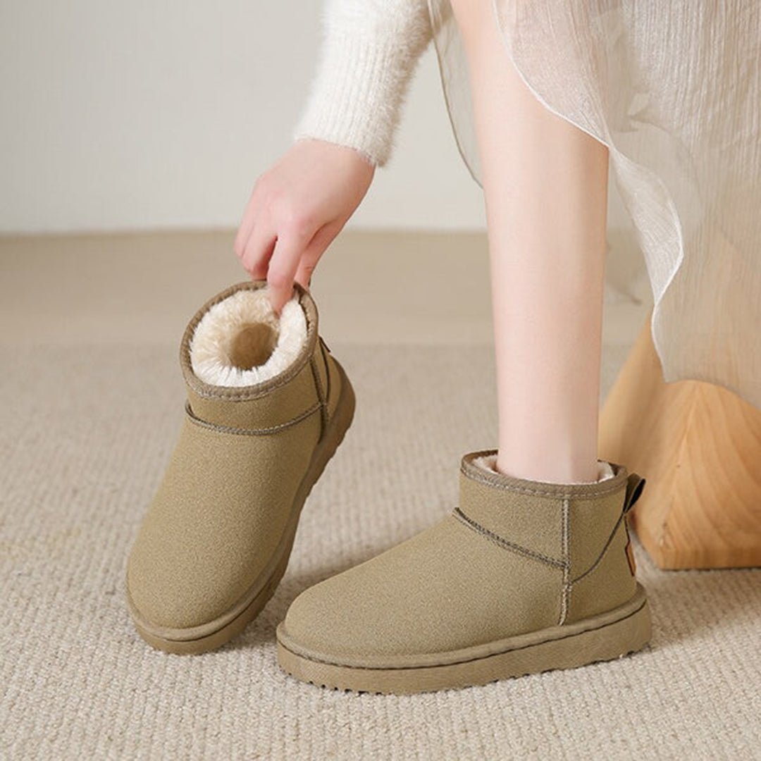 Sadiel - Bottes pour femmes luxueuses et confortables avec doublure en fourrure douce