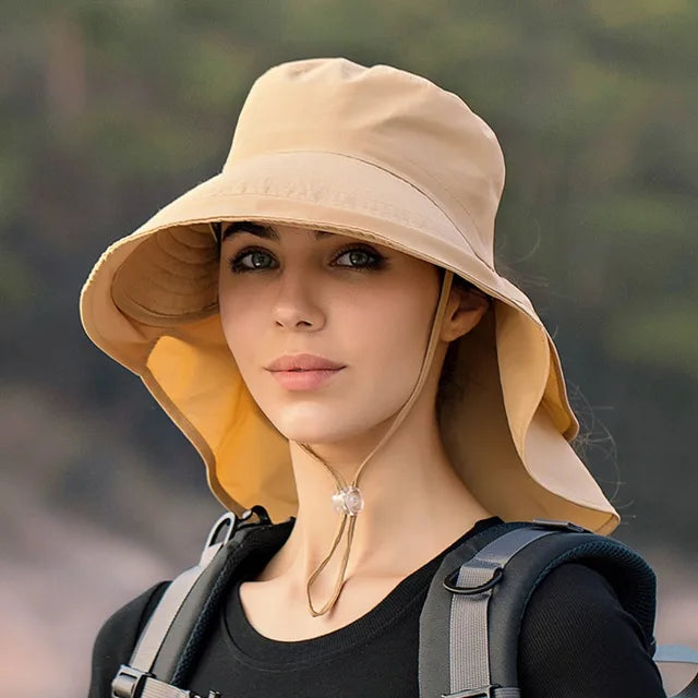 Soleil | Chapeau d'été avec Style Élegant et Protection Solaire pour Aventures en Plein Air