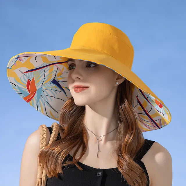 Céleste | Chapeau d'été avec Protection Solaire et Style Élégant pour Femme