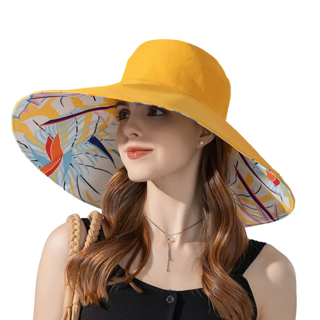 Céleste | Chapeau d'été avec Protection Solaire et Style Élégant pour Femme