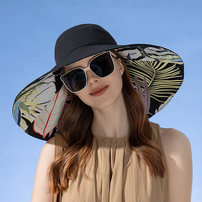 Céleste | Chapeau d'été avec Protection Solaire et Style Élégant pour Femme