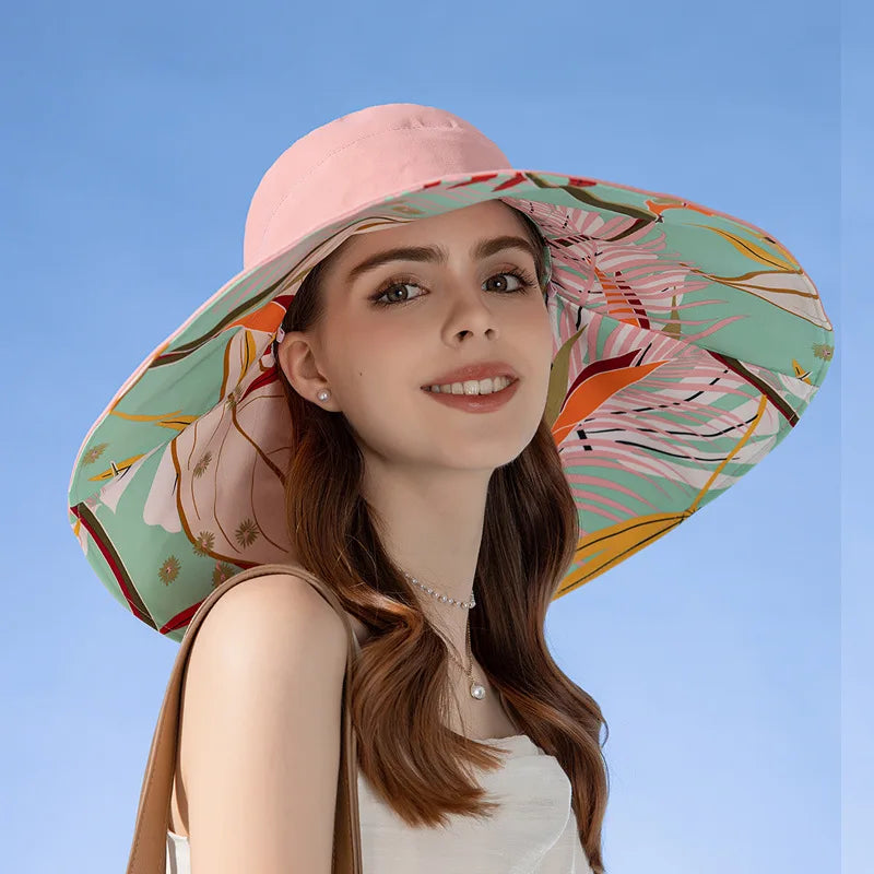 Céleste | Chapeau d'été avec Protection Solaire et Style Élégant pour Femme