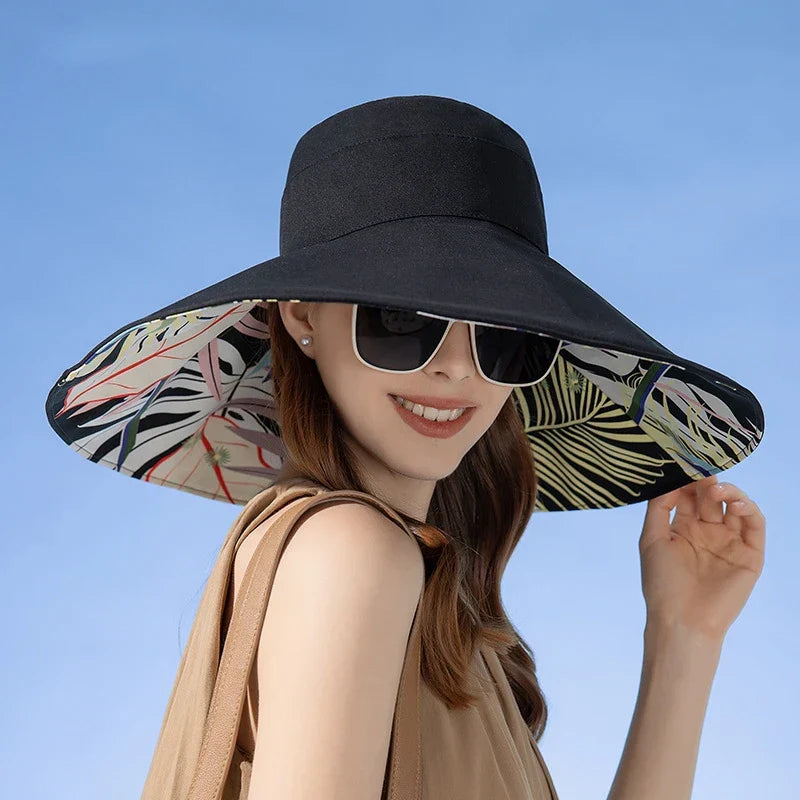 Céleste | Chapeau d'été avec Protection Solaire et Style Élégant pour Femme