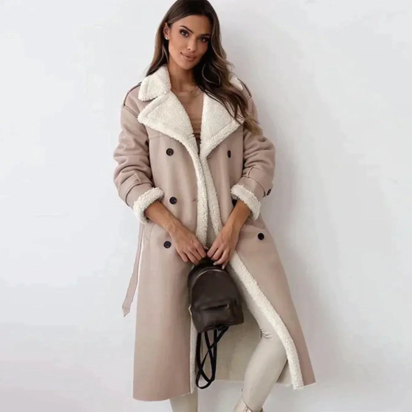 Sienna | Manteau en cuir avec Design Élégant et Confort Optimal pour Femmes