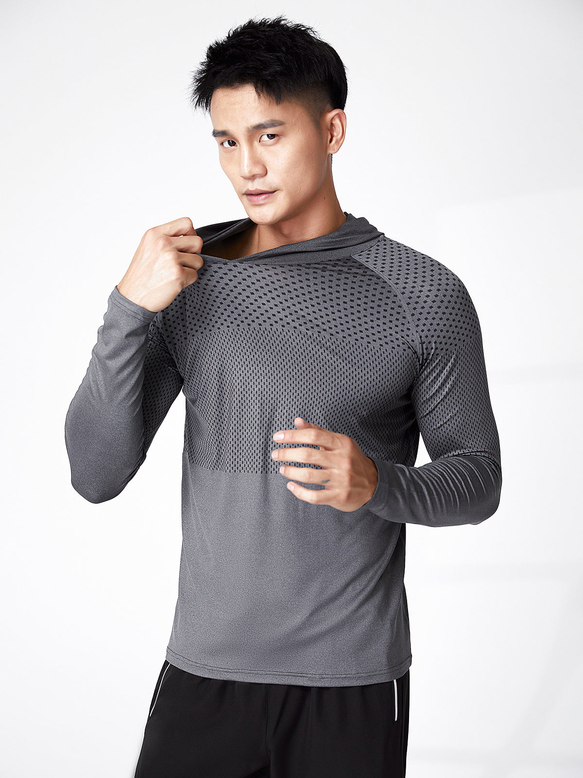 Aldan | Chemise à capuche avec Style Sportif et Confort Essentiel pour Hommes