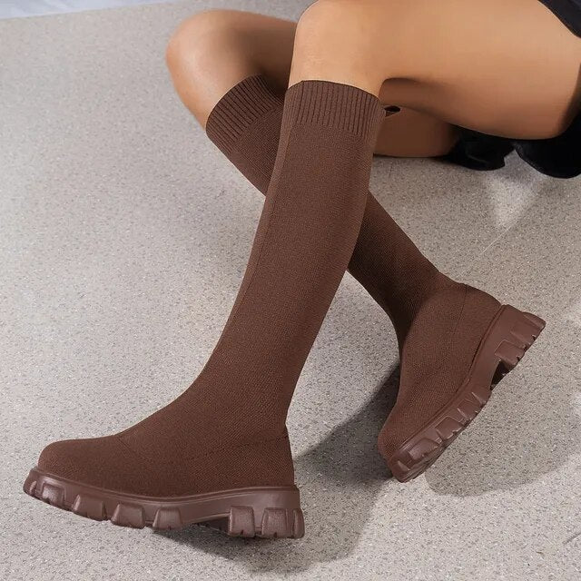 Liina | Bottines stretch modernes pour femme