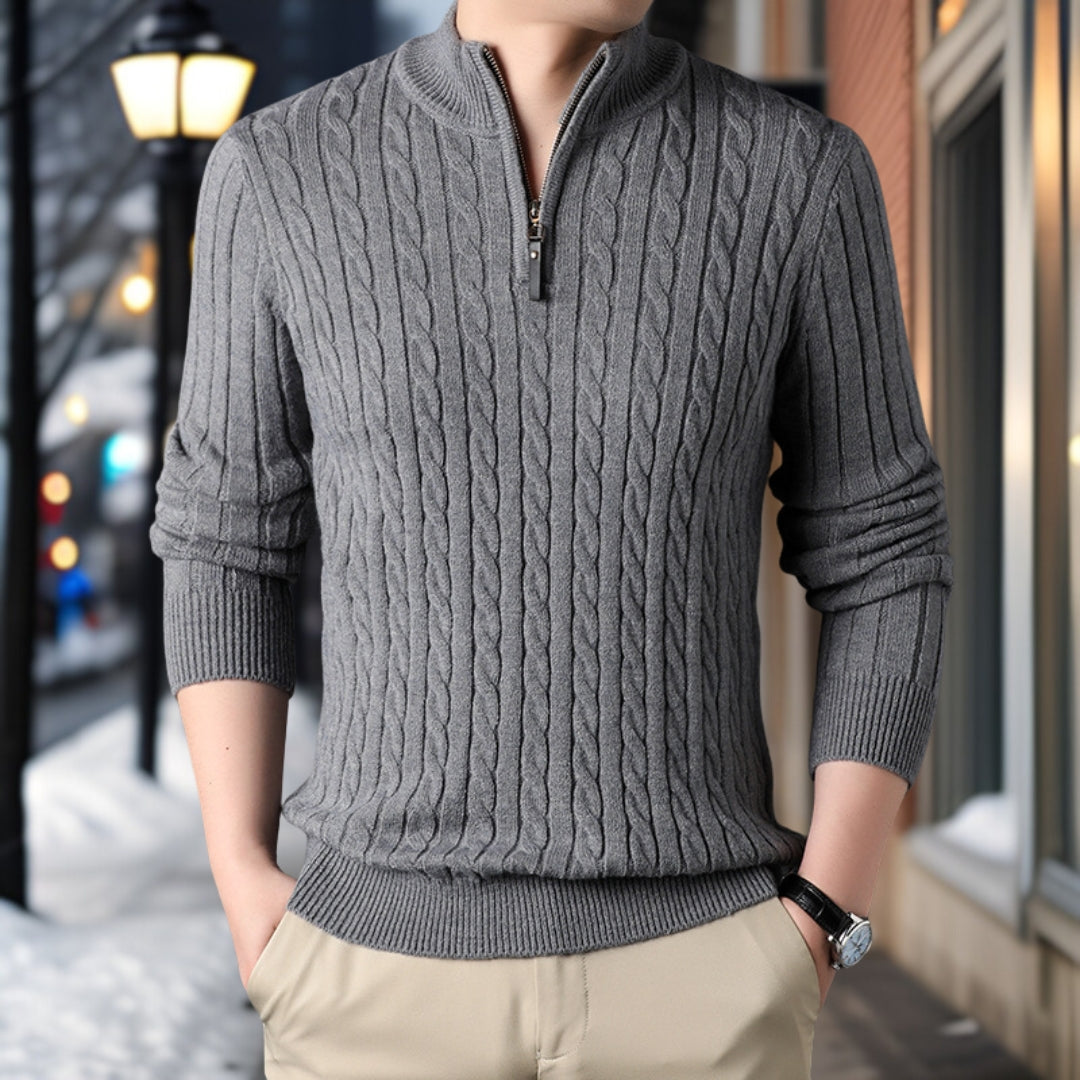 Soren | Pull en Maille avec Confort Optimal et Style Intemporel pour Hommes