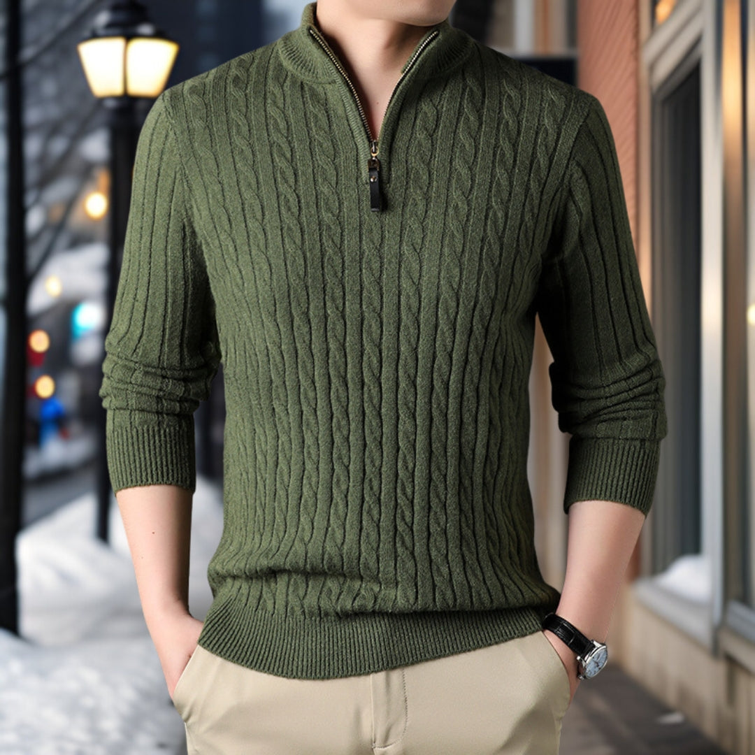 Soren | Pull en Maille avec Confort Optimal et Style Intemporel pour Hommes