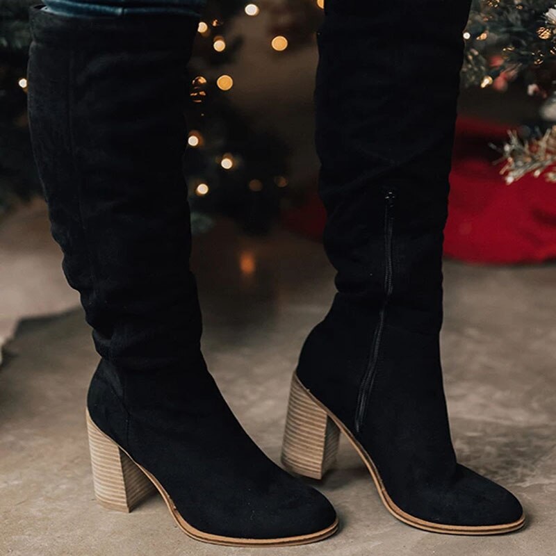 Priti | Bottes Hautes Élégantes pour Femmes