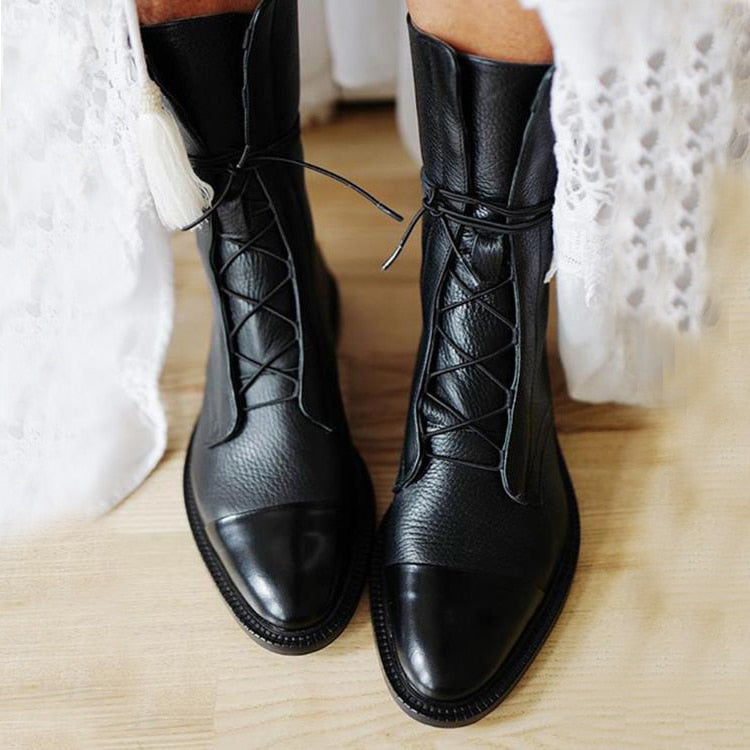 Cecile™ Vintage bottes à talons pour femmes